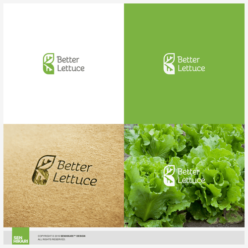 Lettuce Logo - Better Lettuce for Best Taste. Logo design contest