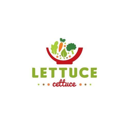 Lettuce Logo - Design breath taking salad creations design. Logo design contest