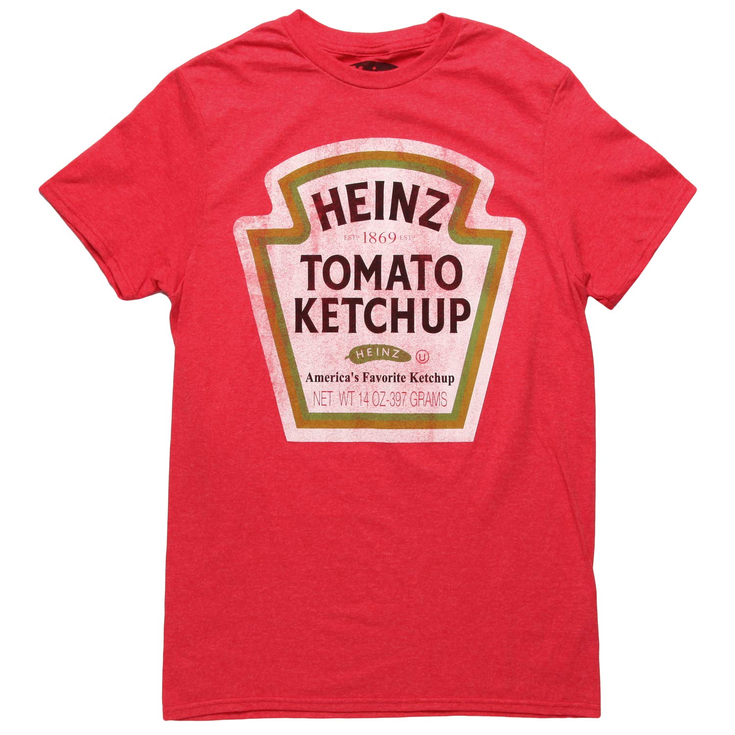 Ketchup Logo - Mad Engine Heinz Ketchup Bottle Logo Classic Vintage Retro Funny Halloween  Costume Men's T-Shirt