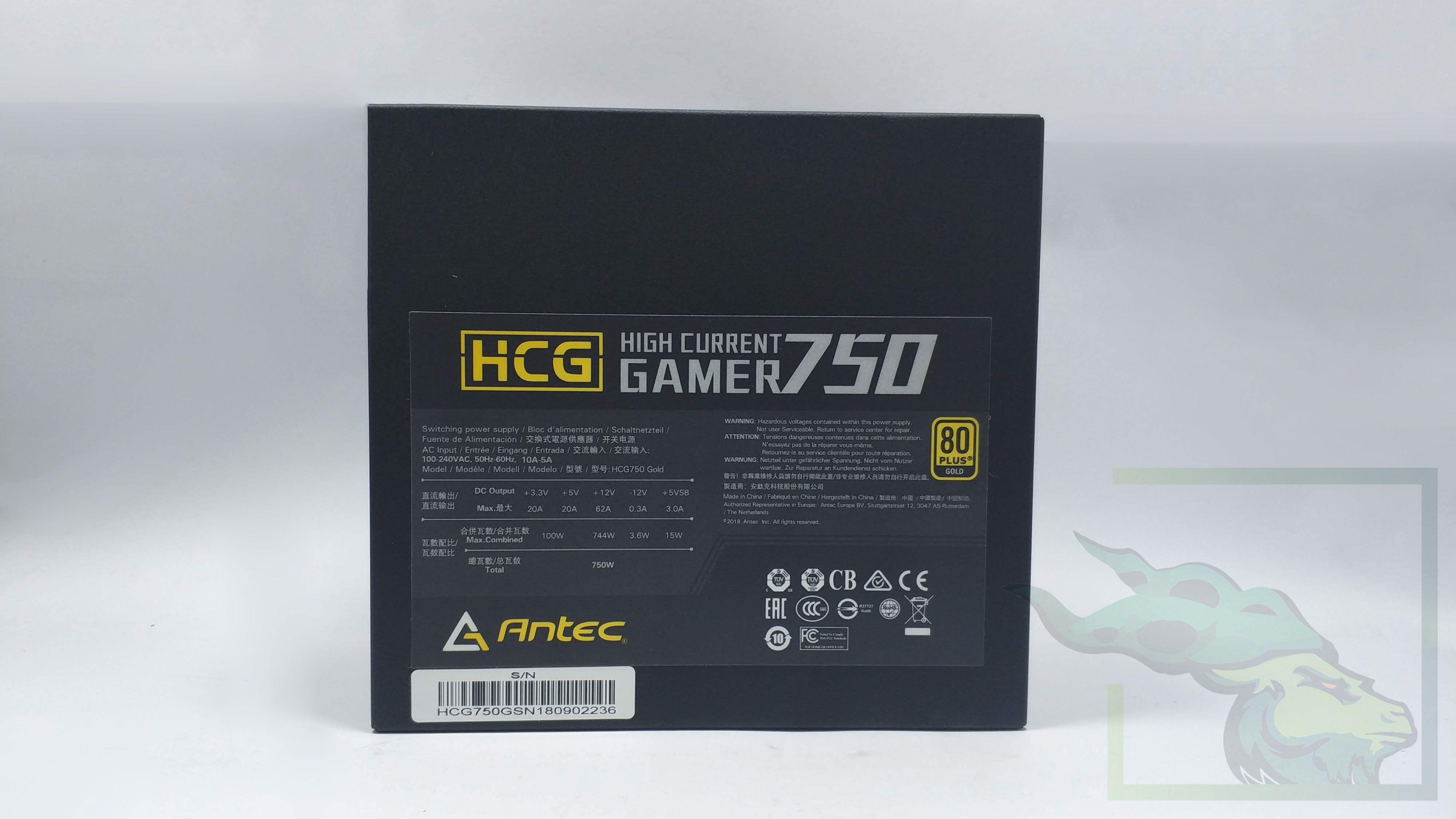 Antec Logo - Antec HCG 750W 80+ Gold Power Supply - Review