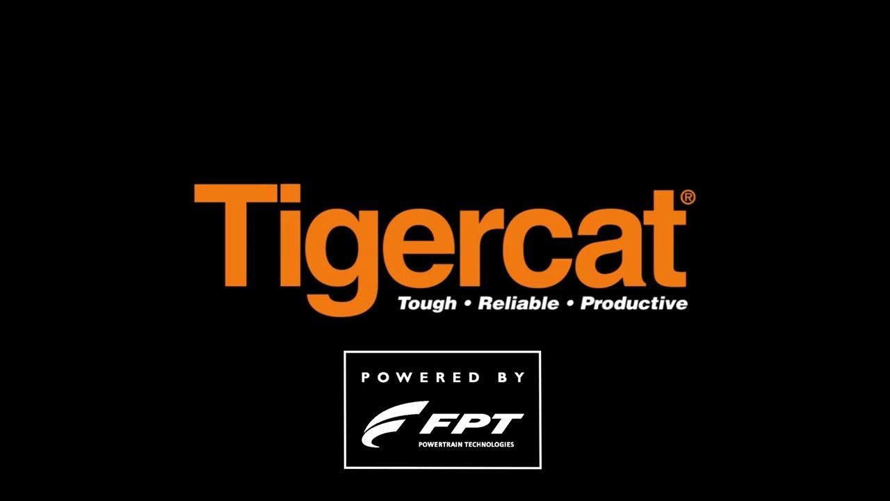 Tigercat Logo - Powered by FPT: forestry and off-road applications of Tigercat
