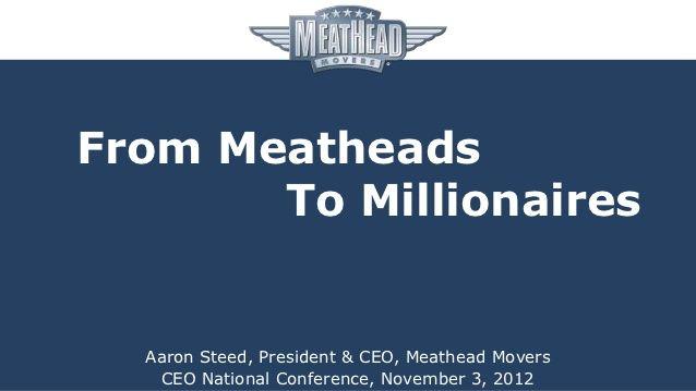 Meatheads Logo - From Meatheads to Millionaires