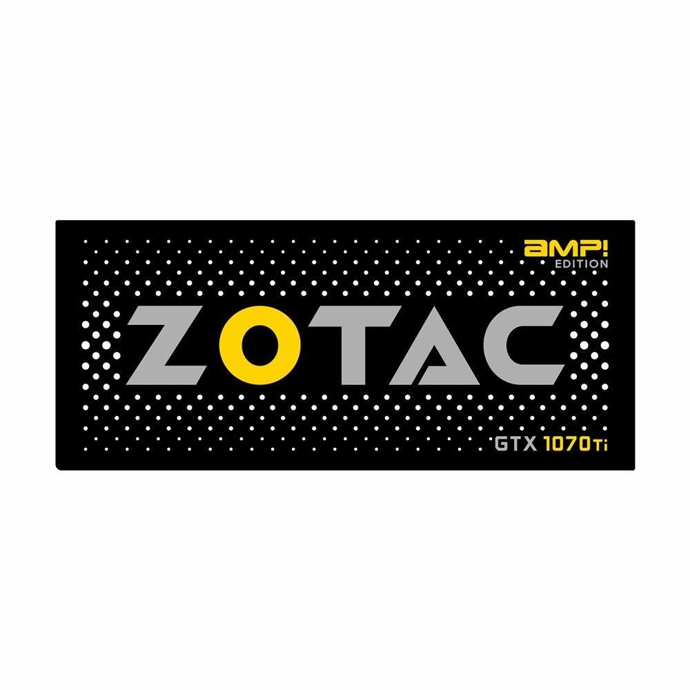 Zotac Logo - Zotac GTX 1070 Ti Amp | Gpu Backplate (Layout 2) | ColdZero