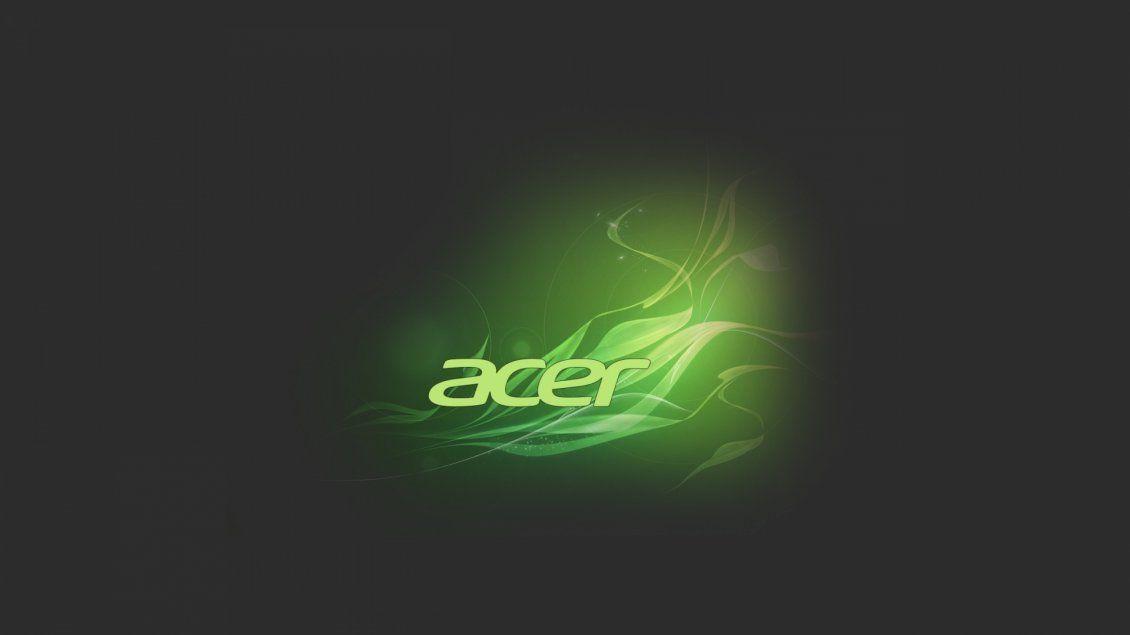 Acer Logo - Green and black Acer logo wallpaper