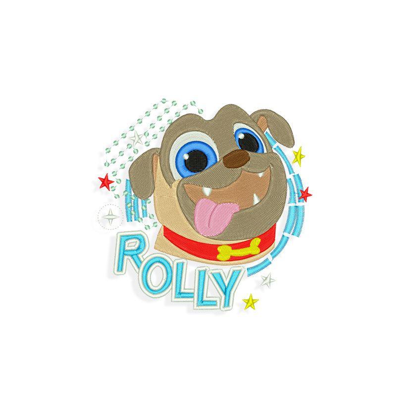 Rolly Logo - Puppy Rolly