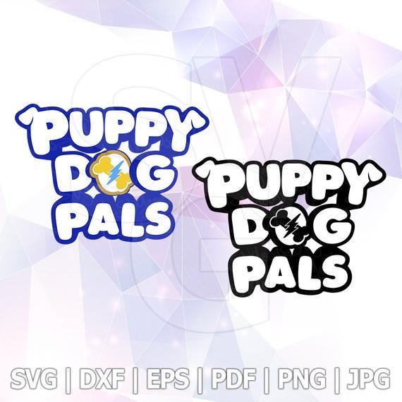 Rolly Logo - Puppy Dog Pals Logo SVG Rolly Bingo Dxf Vector LAYERED Cut Files Cricut  Designs Silhouette Party Supply Vinyl Decal Stencil Template Iron On