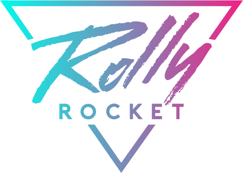 Rolly Logo - INTERVIEW: ROLLY ROCKET TAKES US BACK TO THE FUTURE!!! – Action A Go ...