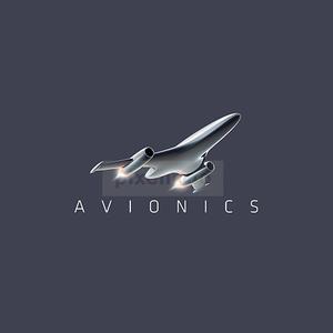 Avionics Logo - Avionics 3D Plane