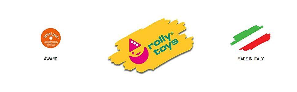 Rolly Logo - Rolly Toys CAT Construction Ride On: Metal 360 Degree Excavator Digger With Traction Treads, Youth Ages 3+
