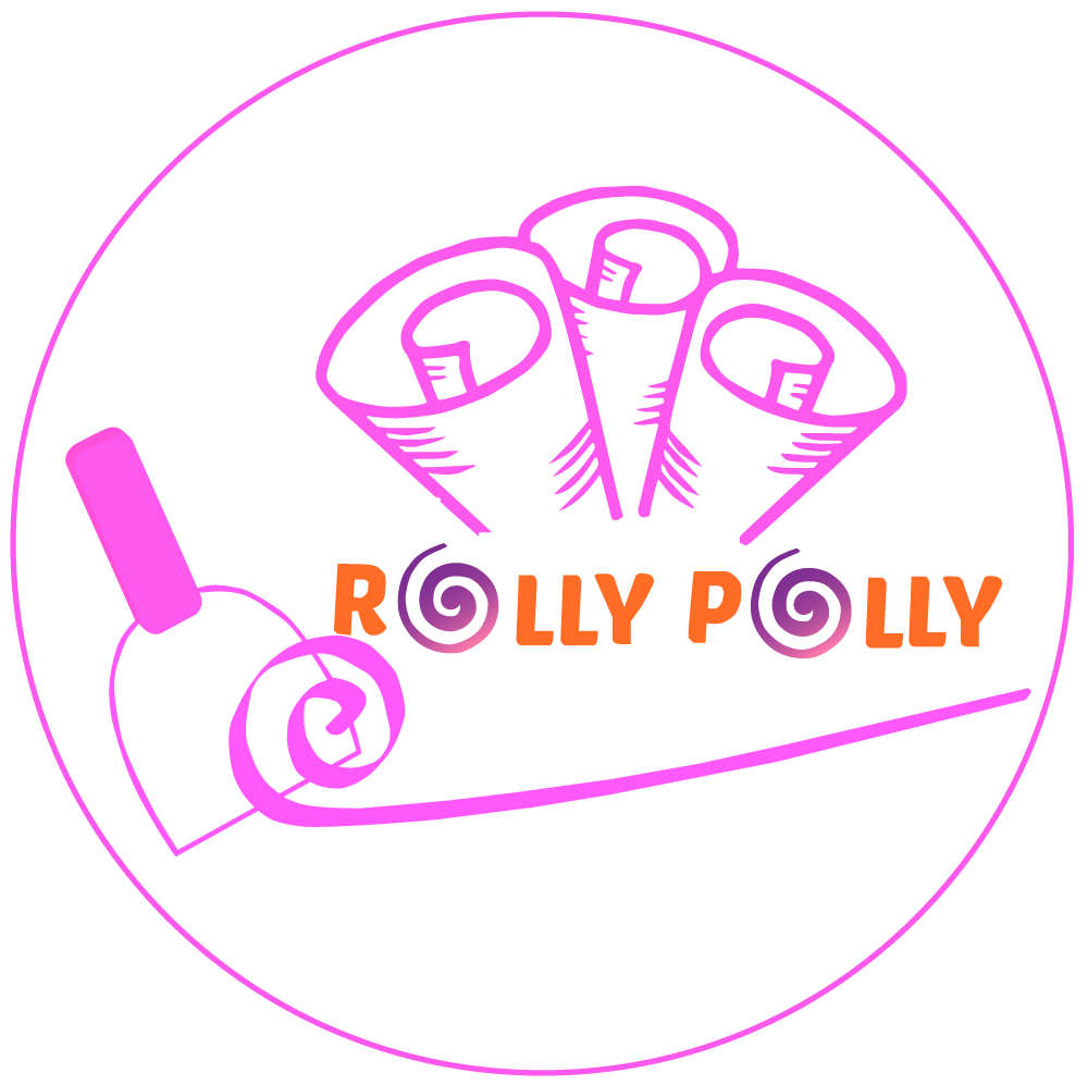 Rolly Logo - Gourmet Ice Cream Rolls | Rolly Polly
