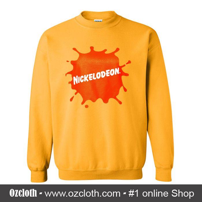 Nickeloddeon Logo - Nickelodeon Logo Sweatshirt (Oztmu)