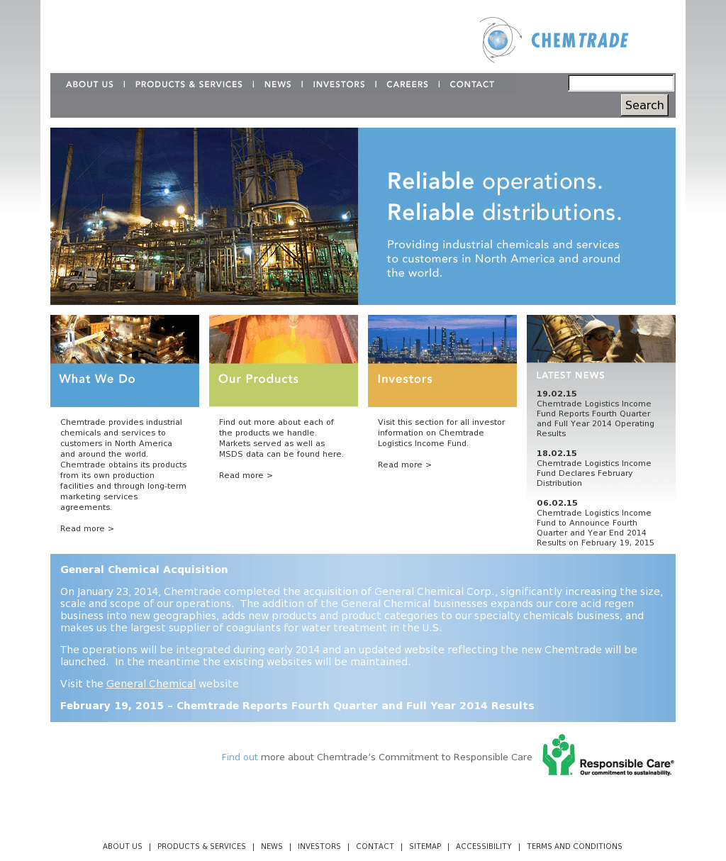 Chemtrade Logo - Chemtrade Competitors, Revenue and Employees Company Profile