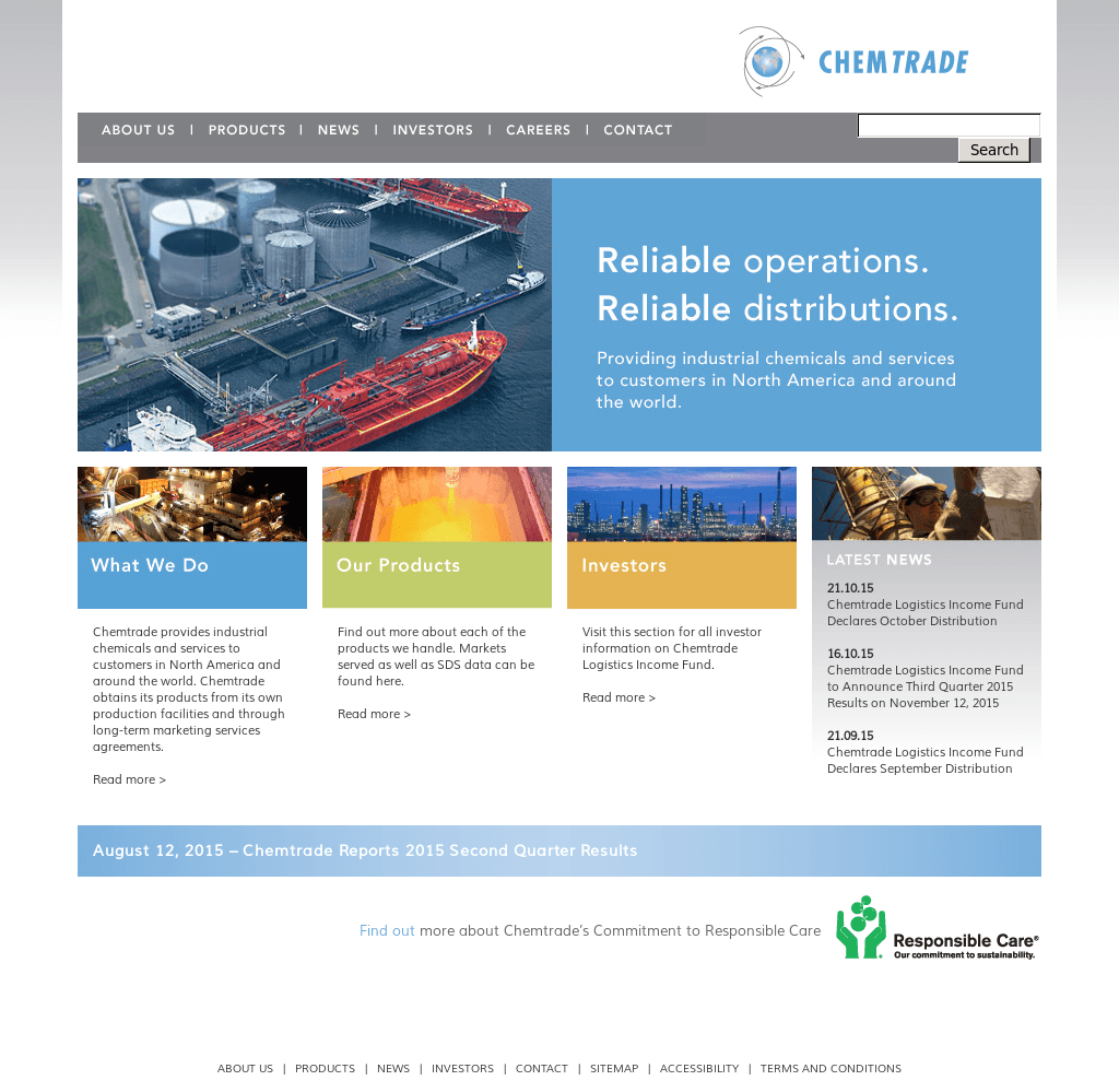 Chemtrade Logo - Chemtrade Competitors, Revenue and Employees Company Profile