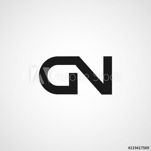 DN Logo - Initial Letter DN Logo Template Design this stock vector