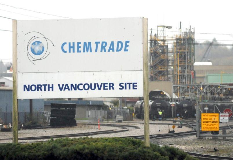 Chemtrade Logo - North Vancouver's Chemtrade plant shut down for two weeks of repairs