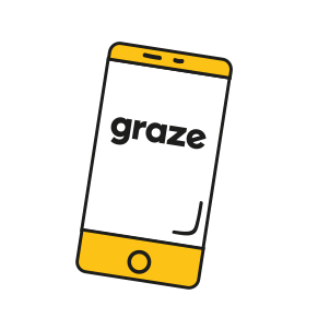 Graze.com Logo - graze | healthier snacks by mail