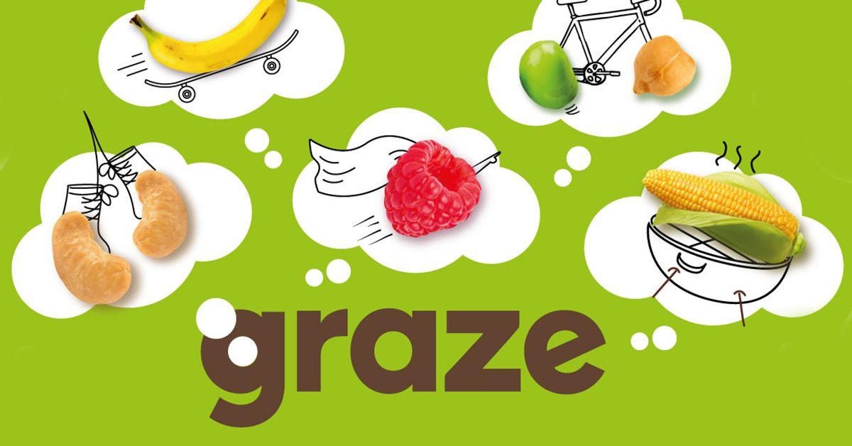 Graze.com Logo - graze | healthier snacks by mail