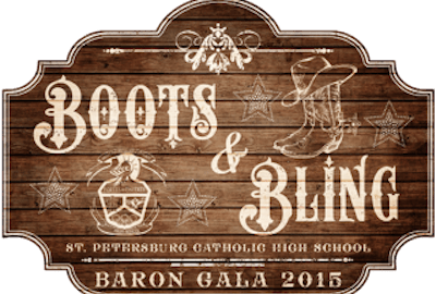 Spchs Logo - St. Petersburg Catholic High School's Baron Gala, “Boots & Bling