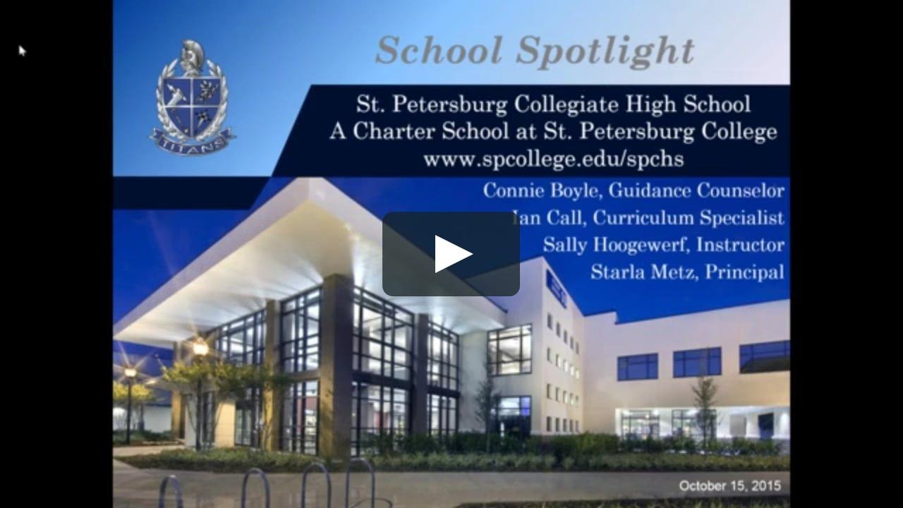 Spchs Logo - Spotlight: St. Petersburg Collegiate High School