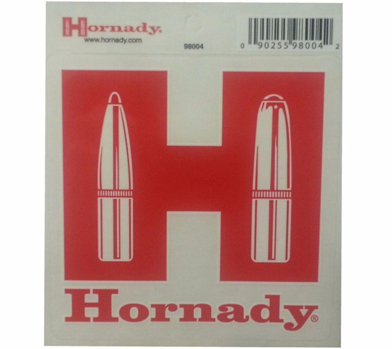 Hornandy Logo - Hornady Red H Logo Sticker #98004