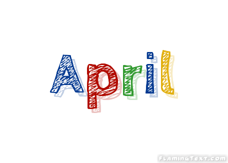 April Logo - April Logo | Free Name Design Tool from Flaming Text