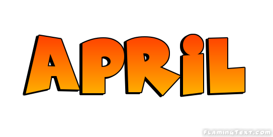 April Logo - April Logo | Free Name Design Tool from Flaming Text