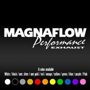 Magnaflow Logo - Details about 8 Magnaflow Logo PerformanceExhaust Bumper Car Window Vinyl Decal sticker