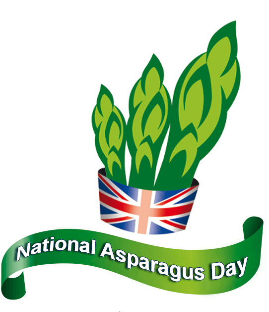 April Logo - Support British Asparagus with National Asparagus Day April 23rd