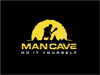 Cave Logo - Man Cave Do It Yourself logo design - 48HoursLogo.com