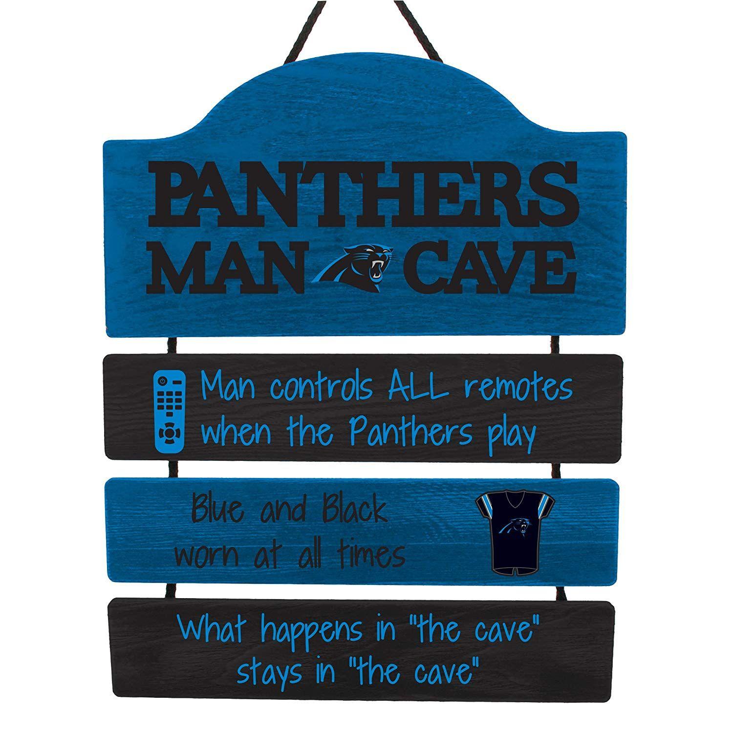 Cave Logo - FOCO NFL Unisex Adult Team Logo Mancave Man Cave Hanging Wall Sign