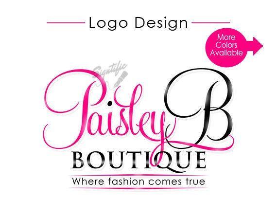 Pimk Logo - Custom boutique logo, pink and black logo design, custom logo design,  fashion logo, premade closet fashion logo design, unique logo design