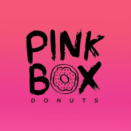 Pimk Logo - Pink Box Logo of Pink Box Donuts, Chiang Mai