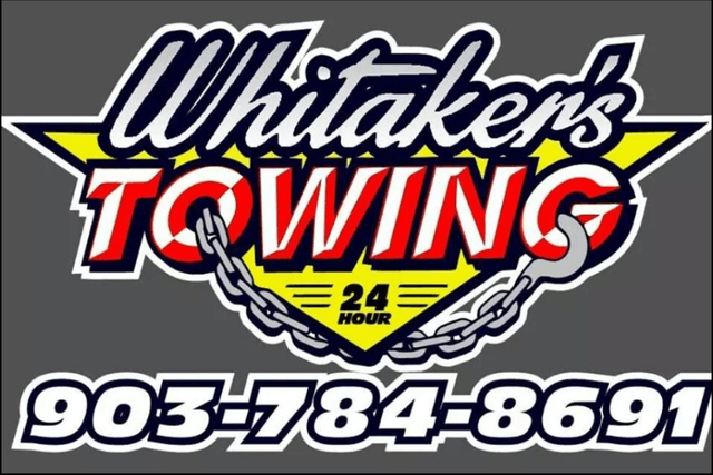 Towing Logo - Whitaker's Towing | Winch-Out Services | Reno, TX