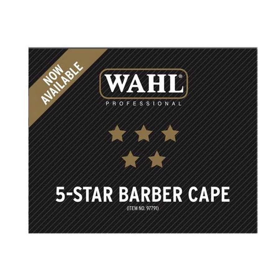 Wahl Logo - Wahl 5-Star Barber Cape - Embroidered