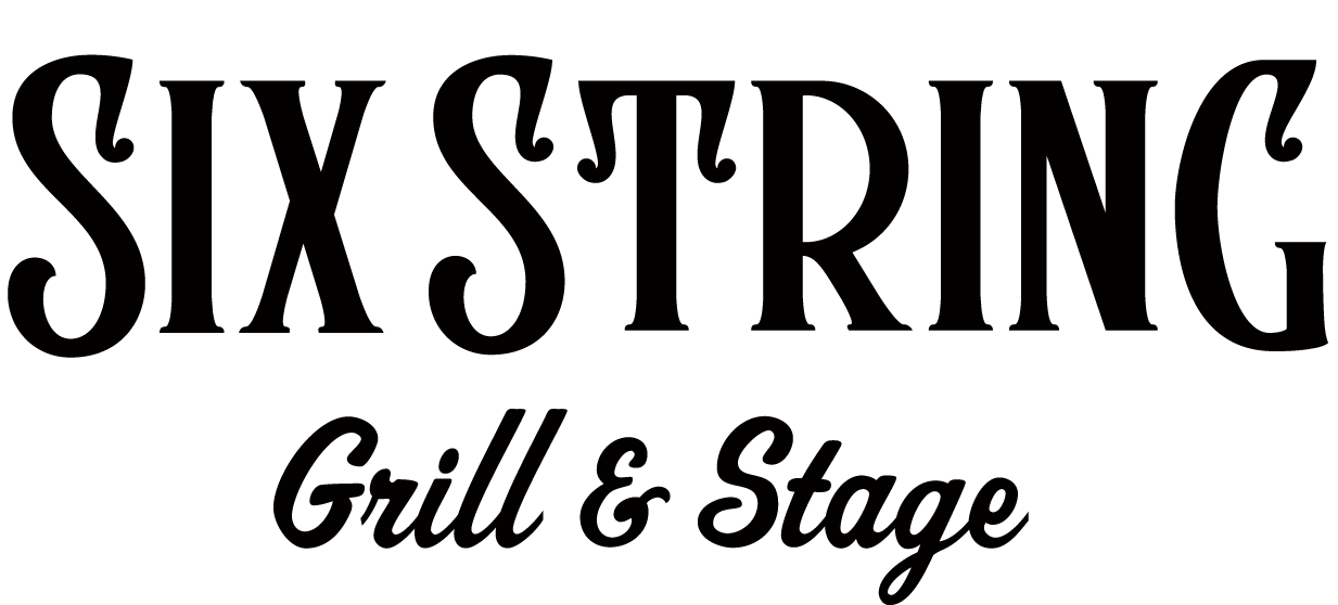 String Logo - Six String Grill & Stage | Foxborough, MA | Live Music, Great Food