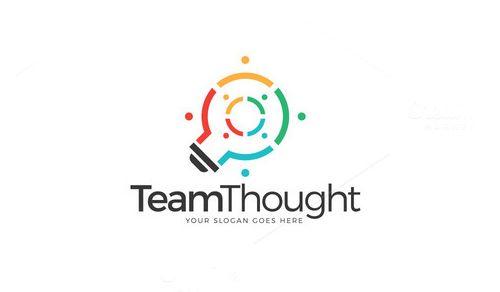 Thought Logo - Logo Templates: 35 Custom Logo Design | Logos | Graphic Design Junction