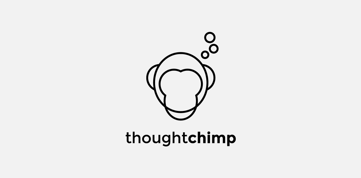 Thought Logo - Thought Chimp | LogoMoose - Logo Inspiration