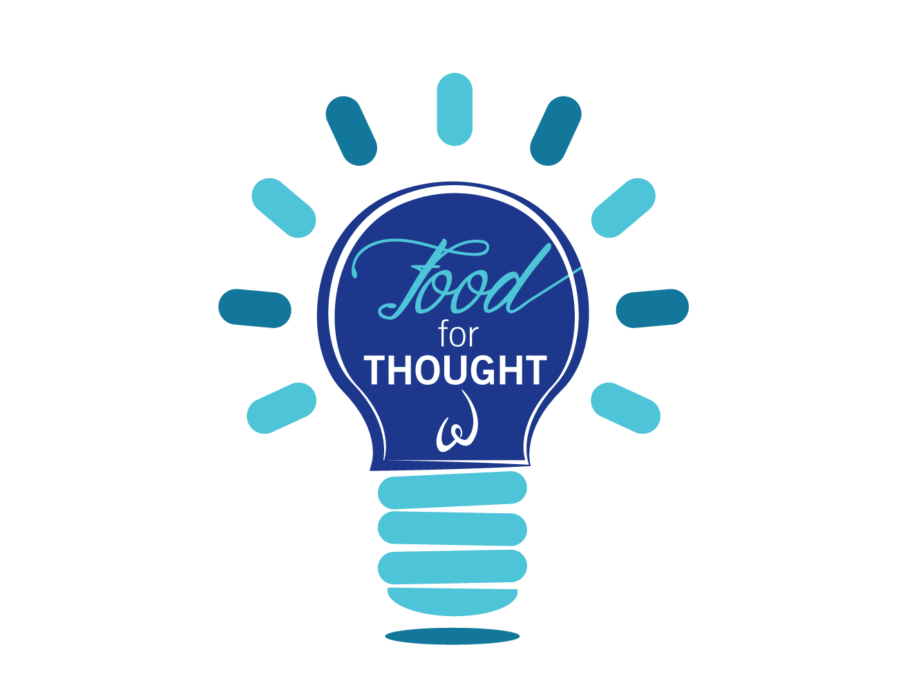 Thought Logo - Food for Thought logo | Wombat Wood Design