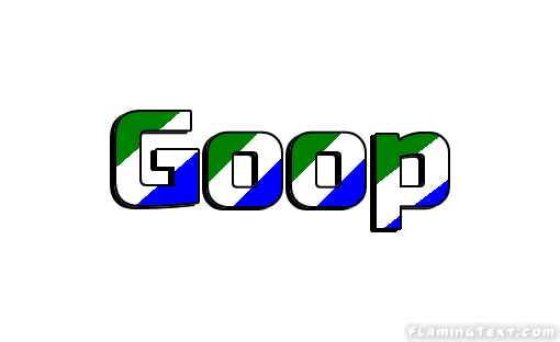 Goop Logo - Sierra Leone Logo. Free Logo Design Tool from Flaming Text