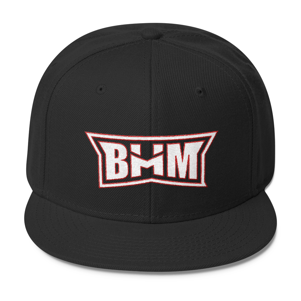 BHM Logo - BHM - LOGO CAP 2 - Wool Blend Snapback
