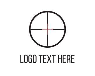 Pistol Logo - Shooting Target Logo