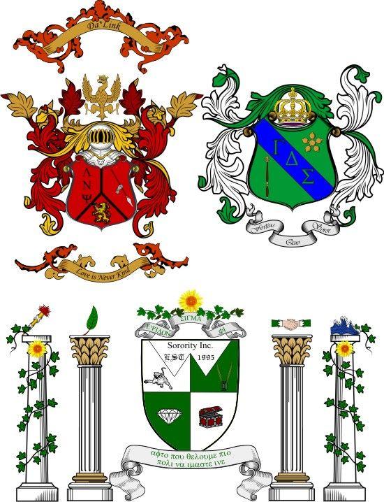 Sorority Logo - Custom Fraternity and Sorority Emblems for Logo's / Coat of Arms