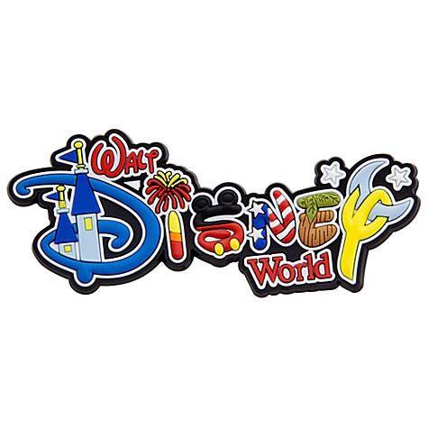 Walt Disney World Logo - Disney Magnet Disney World Icon Logo