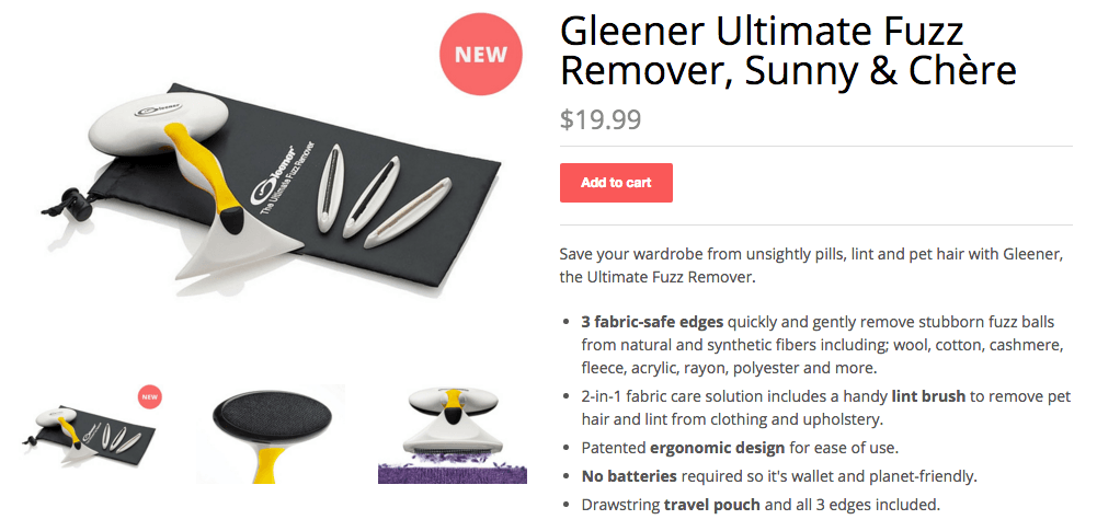 Gleener Logo - The Ultimate Fuzz Remover by Gleener - Review, Giveaway, and Coupon ...