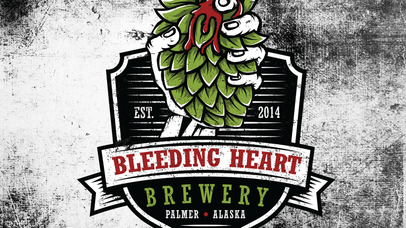 Lanphier Logo - Bleeding Heart Brewery by Zack Lanphier and Stefan Marty