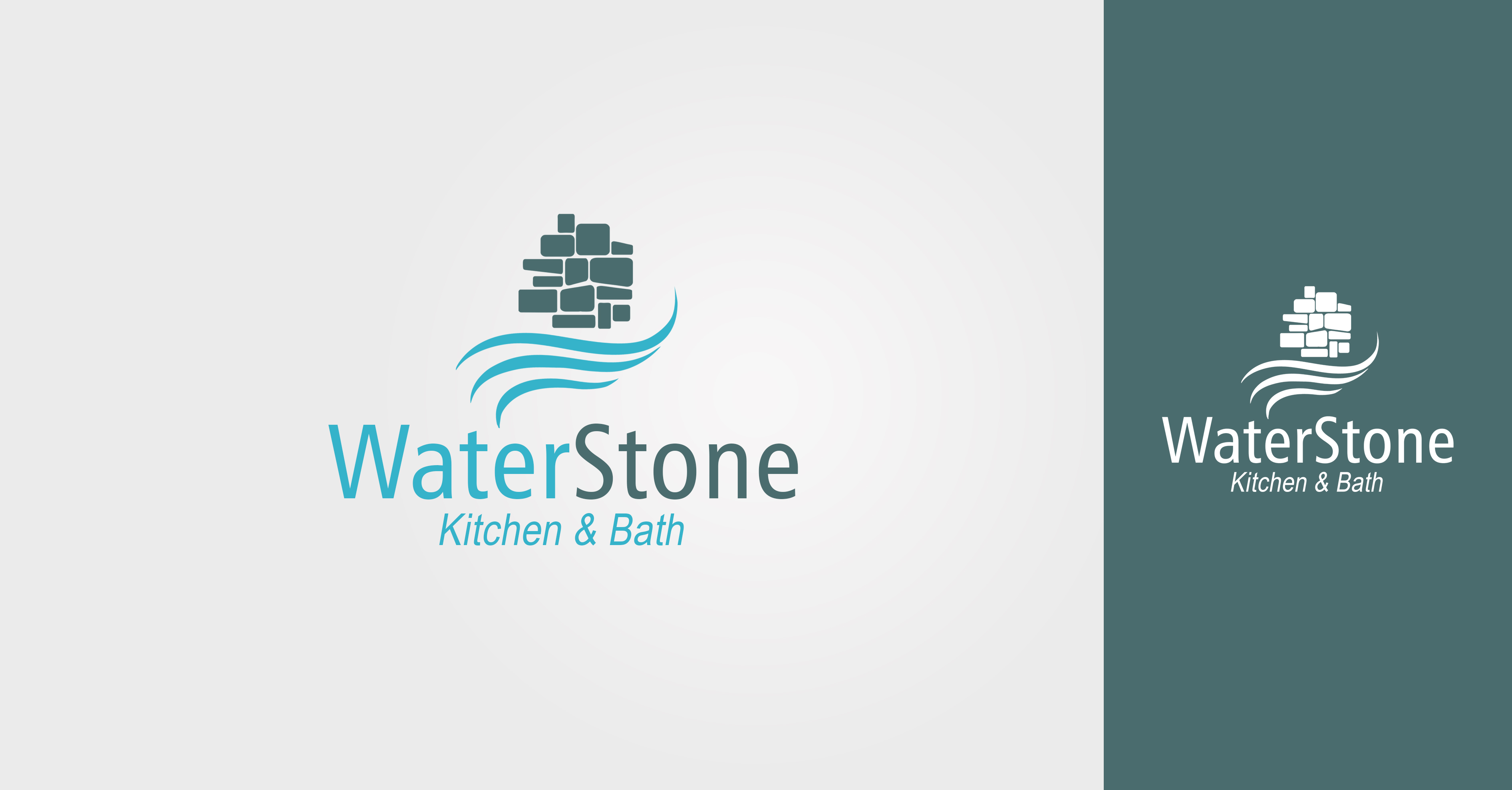 Bath Logo - Logo Design Contests WaterStone Kitchen & Bath Logo Design