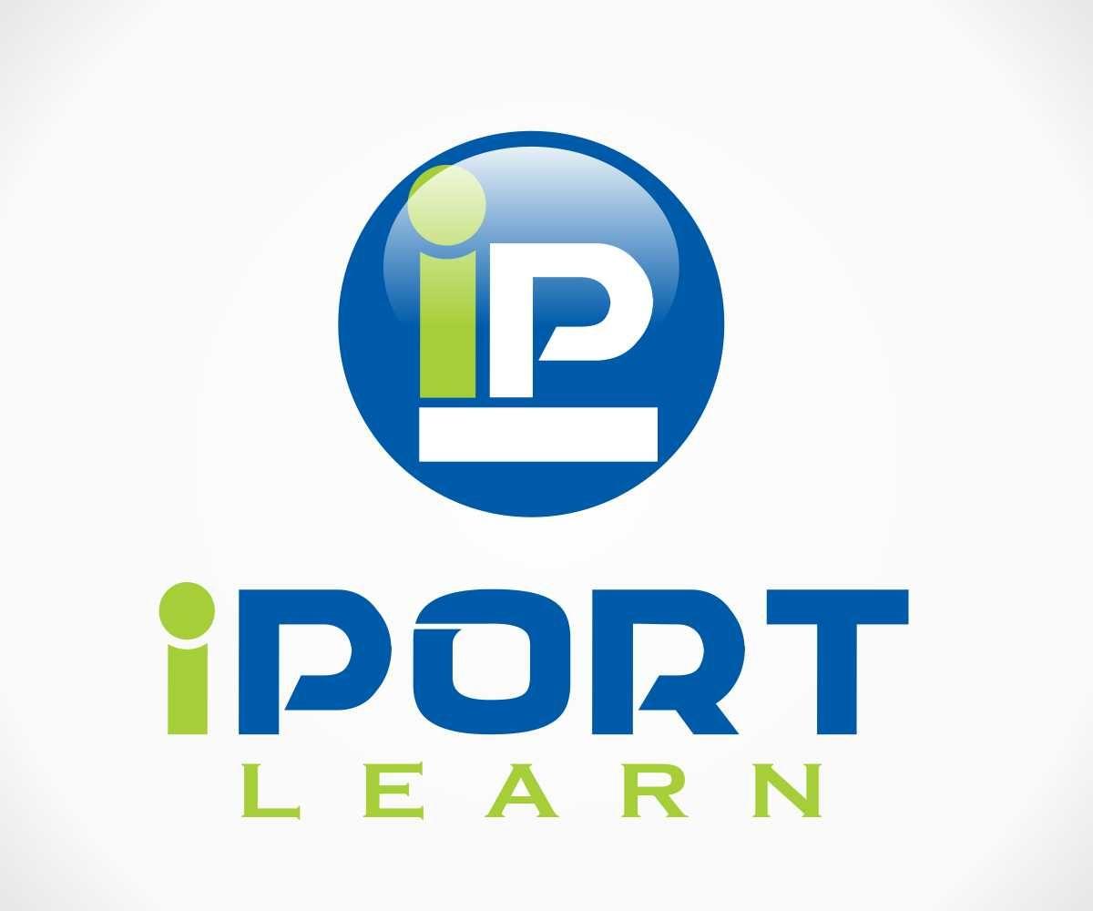 Iport Logo - Bold, Playful, Digital Logo Design for iPort Learn or iportlearn.ca