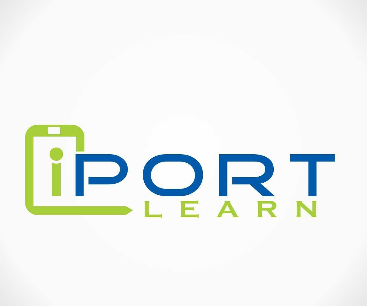 Iport Logo - Bold, Playful, Digital Logo Design for iPort Learn or iportlearn.ca