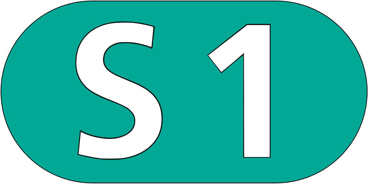 S1 Logo - File:Logo S1 Rostock 2013.png - Wikimedia Commons