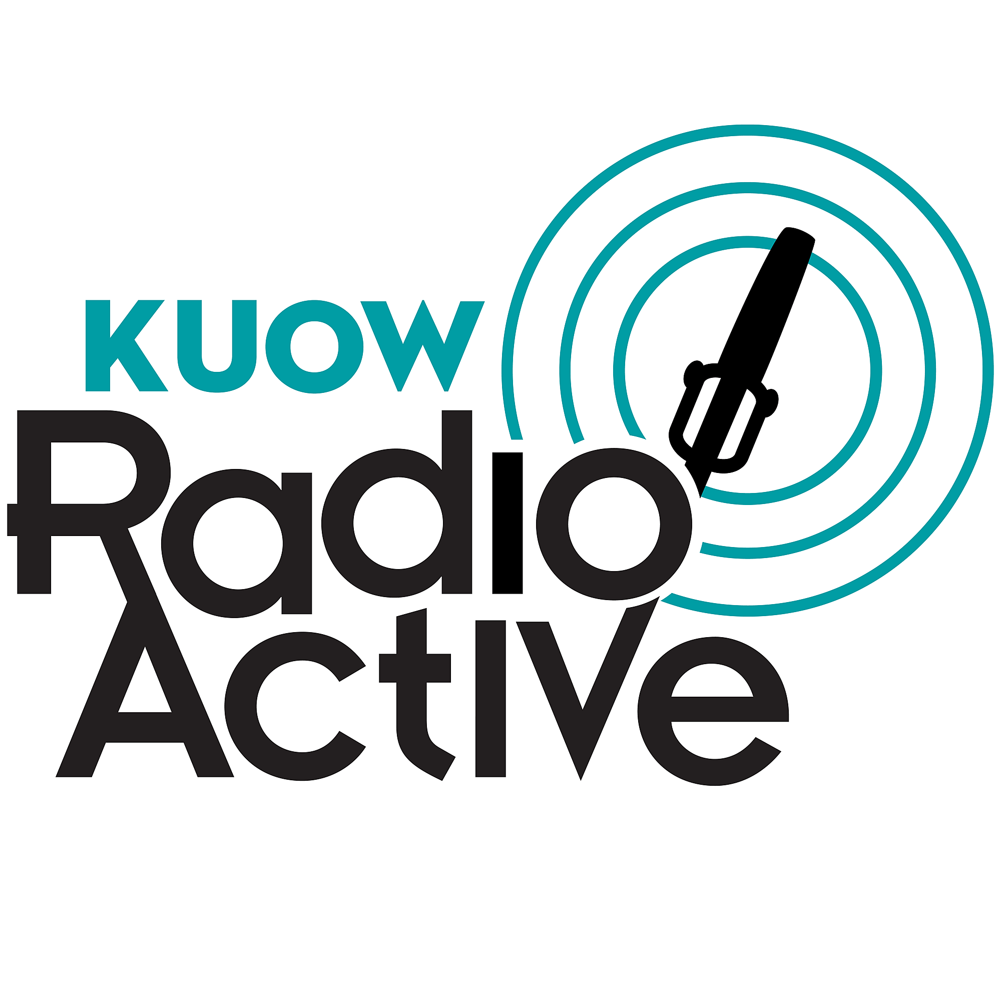 KUOW Logo - KUOW - RadioActive